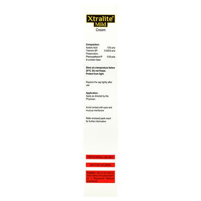 XTRALITE MILD Cream 20gm - Acne-Acn