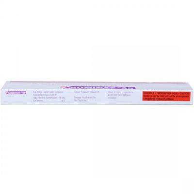 Suminat 50mg Tablet 1's - Migraine