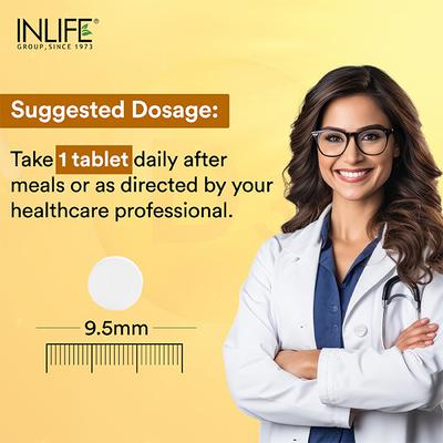 INLIFE Vitamin D3 K2 Veg Tablets 60's - Multi-Vitamins
