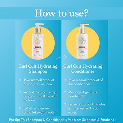 Coco Soul Curl Cult Hydrating Shampoo with Ayurvedic Medicine 200 ml - Shampoos