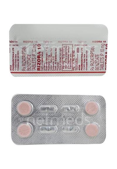 Rizora 10mg Tablet 4'S - Migraine