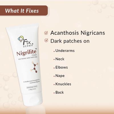 Fixderma Nigrilite Cream 100 gm - Creams/Oils/Lotions