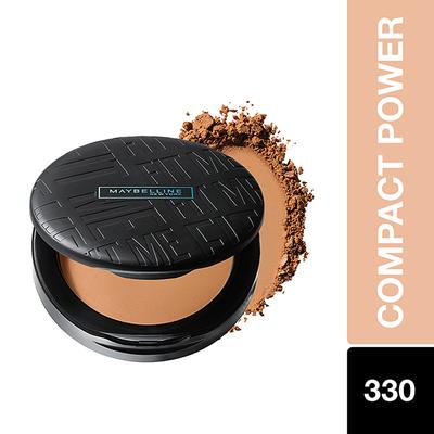 Maybelline New York Fit Me Shade 330 Toffee, Compact Powder - Powder that Protects Skin from Sun, Absorbs Oil, Sweat and helps you to stay fresh for upto 12Hrs 8 gm - Compact Powder