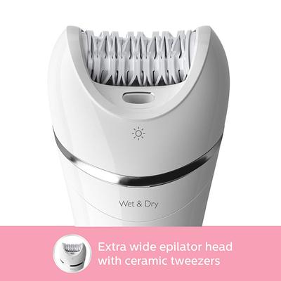 Philips Cordless Epilator-All-Rounder for Face and Body Hair Removal (BRE710/00) 1's - Hair Removal Accessories