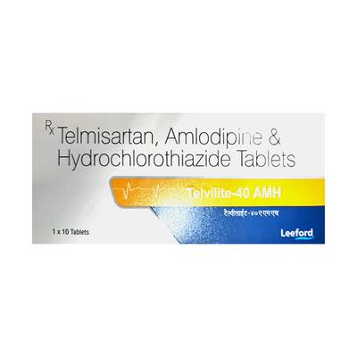 TELVILITE 40 AMH Tablet 10's - Hypertension-ACE