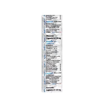 Dycerin 50mg Capsule 10'S - Arthritis-Oth