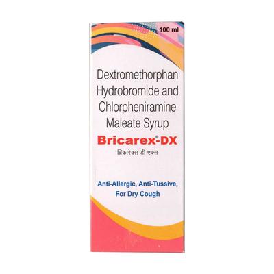 BRICAREX DX Syrup 100ml - Cough And Cold-Cou