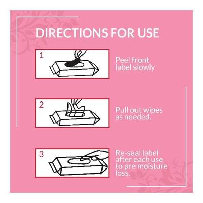 Sirona Intimate Wet Wipes (Pack of 5 x 10's) - Sanitary Napkins