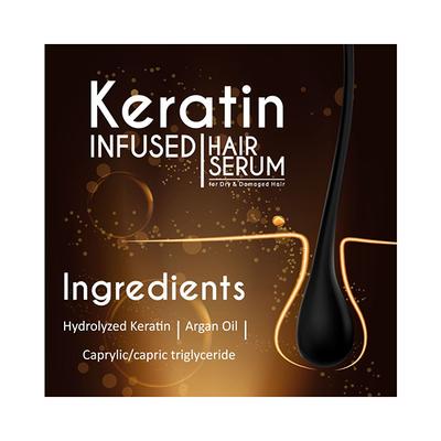 Qraamen Keratin Infused Hair Serum for Dry and Damaged Hair 100 ml - Hair Serums