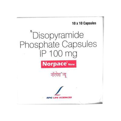 NORPACE NEW Capsule 10's - Arrhythmiasis