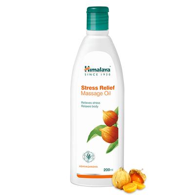 Himalaya Stress Relief Massage Oil 200 ml - Massage Oils