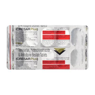 Cresar Plus Tablet 10'S - Hypertension-Ang
