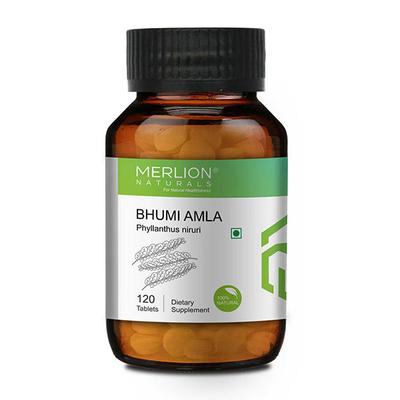 Merlion Naturals Bhumi Amla 500 mg Tablet 120's - Pure Herbs