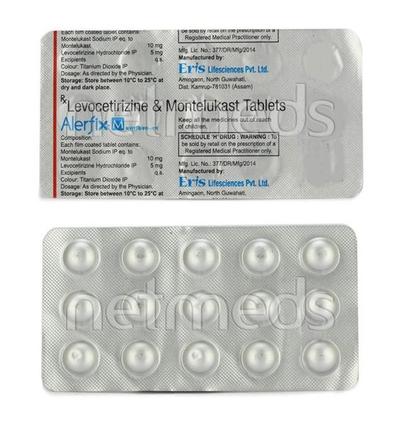 Alerfix M Tablet 15'S - Allergies-Ant