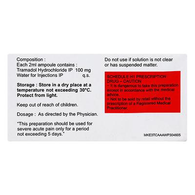 Tramasure Injection 2ml - Pain relief-Ana