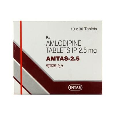 Amtas 2.5mg Tablet 30'S - Hypertension-Cal