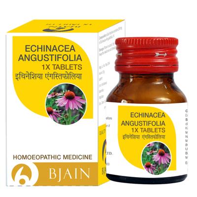 Bjain Echinacea Aungustifolia 1X Tablets 25 gm - Bio-Chemic