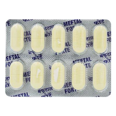 Meftal Forte Tablet 10'S - Pain relief-Nsa