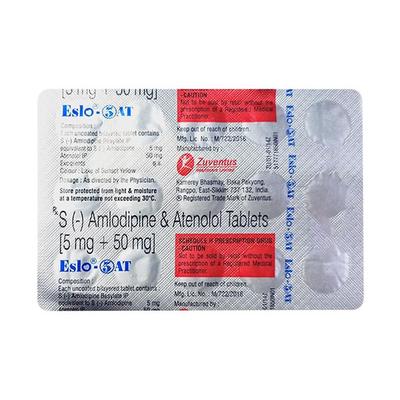 ESLO 5 AT Tablet 15's - Hypertension-Cal