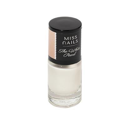 Miss Nails Nail Paint The White Pearl 6 ml - Nail Polish