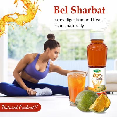 Swadeshi Bel Ka Sharbat 700 ml - Ayurvedic Juices