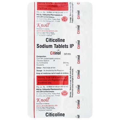 CITINOL Tablet 10's - Alzheimer-Neu