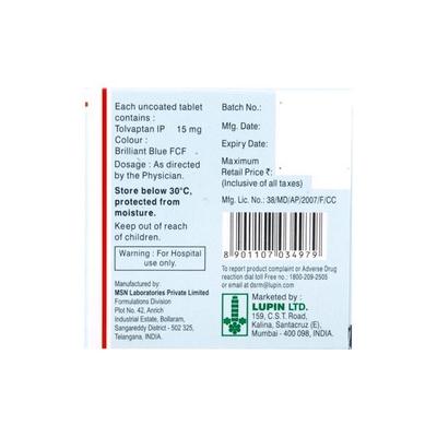 Resodim 15mg Tablet 4'S - Heart Failure-Oth
