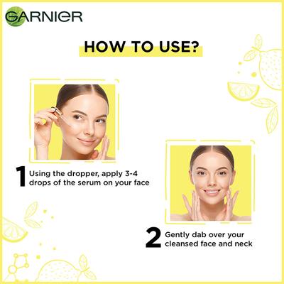 Garnier Bright Complete Vitamin C Booster Serum for All Skin Types 30ml - Face Serum