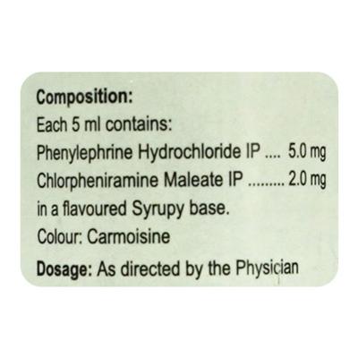 Flucold AF Syrup 60ml - Cough And Cold-Cou