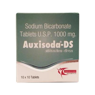 Auxisoda DS Tablet 10'S - Ulcer/Reflux/Flatulence-Aaa