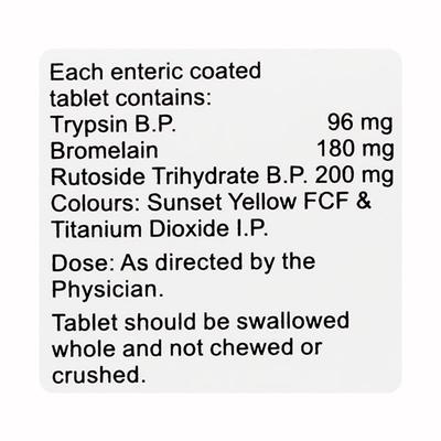 Flamheal Forte Tablet 10'S - Pain relief-Ant