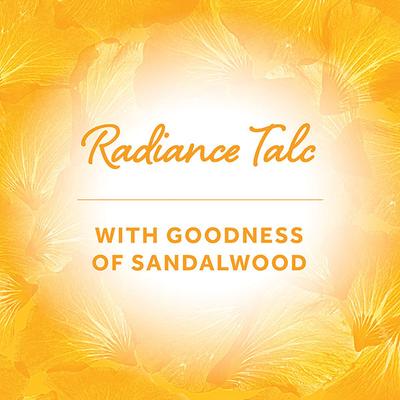 Pond's Sandal Radiance Talcum Powder, Natural Sunscreen 300 gm - Body Sunscreen