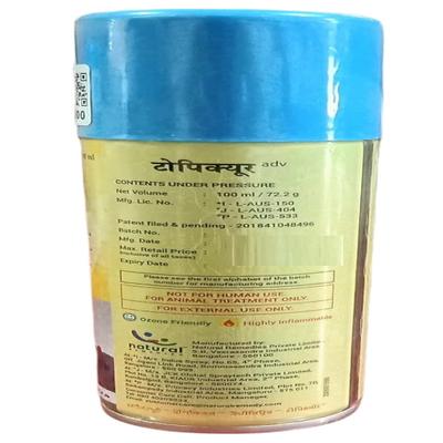 Natural Topicure Adv Spray 250 Ml Vet - Pet Healthcare