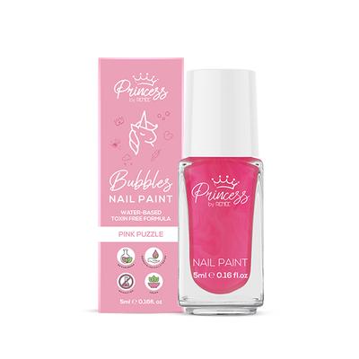 Princess By Renee Bubbles Nail Paint Pink Puzzle 5 ml - Nail Polish