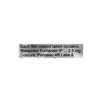 BISPLARIO 2.5 Tablet 10's - Hypertension-Bet