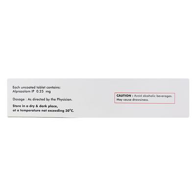 Anxit 0.25mg Tablet 15'S - Anxiety-Anx
