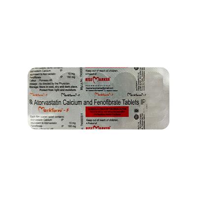 MARKTORVA F Tablet 10's - High Cholesterol-Dys