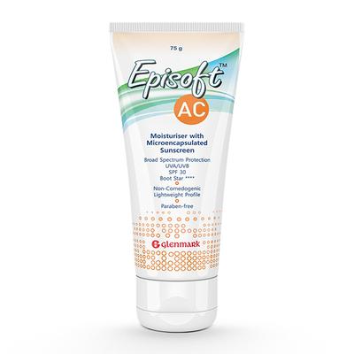 EPISOFT AC SPF 30 UVA/UVB Sunscreen 75gm (N) - Body Sunscreen