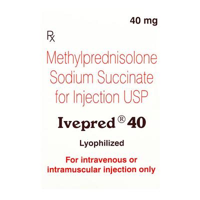 Ivepred 40mg Injection 1's - Hormonal Therapy-Cor