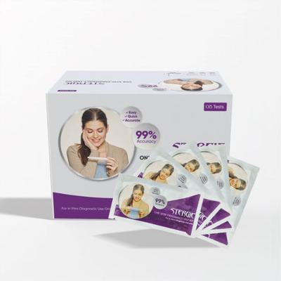 STERGIC One Step Pregnancy Test Kit 5's - Health Monitoring Devices