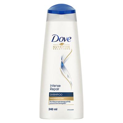 Dove Nutri Serum Intense Repair Nourishing Shampoo for Damaged Hair 340ml - Shampoos