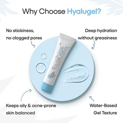Hyalugel Gel(Topical) 30gm - Dry Skin-Emo