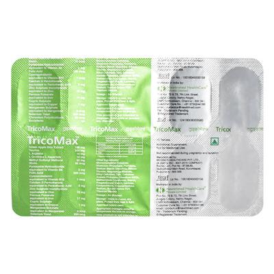 Tricomax Tablet 10'S - Supplements-Vam