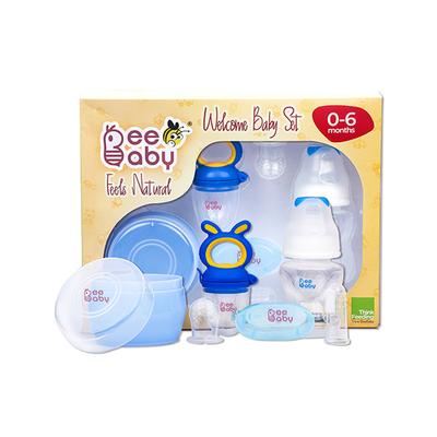BeeBaby Welcome Baby Set Blue 0-6 months 1'S - Baby Skin Care