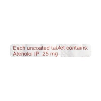 Tenolol 25mg Tablet 14'S - Hypertension-Bet