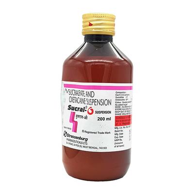 Sucral O Suspension 200ml - Ulcer/Reflux/Flatulence-Aaa