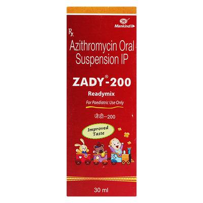 Zady Readymix 200 Oral Suspension 30ml - Bacterial Infections-Mac
