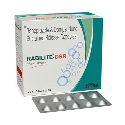 RABILITE DSR Capsule 10's - Ulcer/Reflux/Flatulence-Aaa