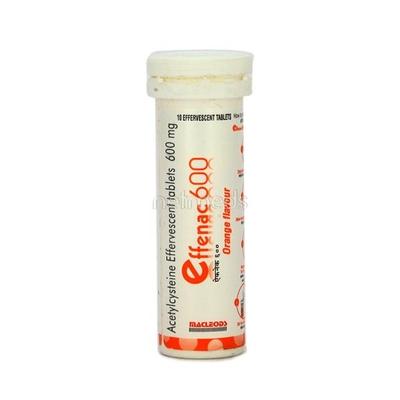 Effenac 600mg Tablet 10'S - Cough And Cold-Cou