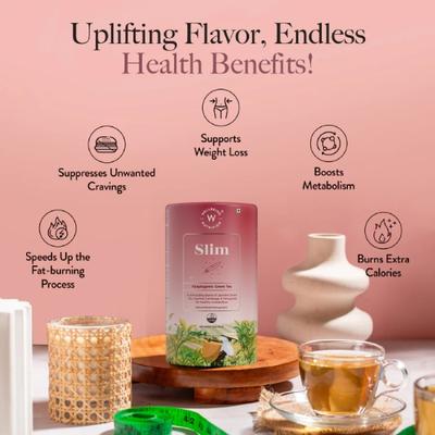 Wellbeing Nutrition Slim Adaptogenic Herbal Tea Bags 20's - Green/Herbal Teas